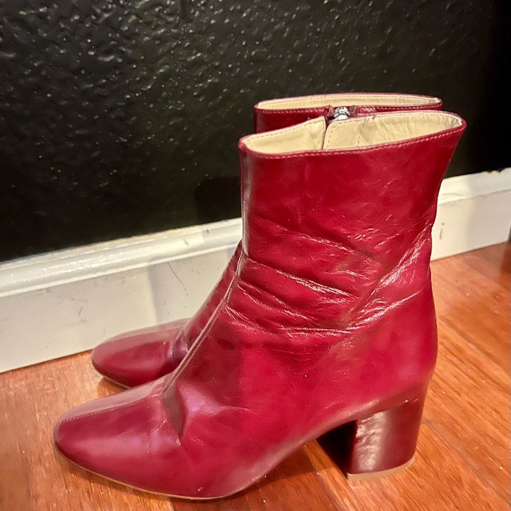 Zara Fuchsia Booties